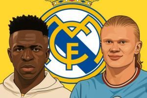 英媒：皇马计划27年报价2.5亿欧求购哈兰德！需要卖维尼修斯筹钱